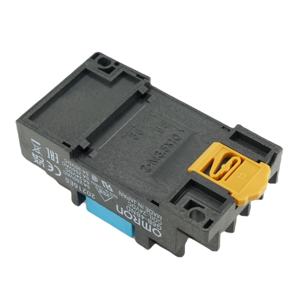 TAKAMISAWA 4pcs JY24H-K 24VDC Power Relays with G6B-4BND DC24 Relay Socket