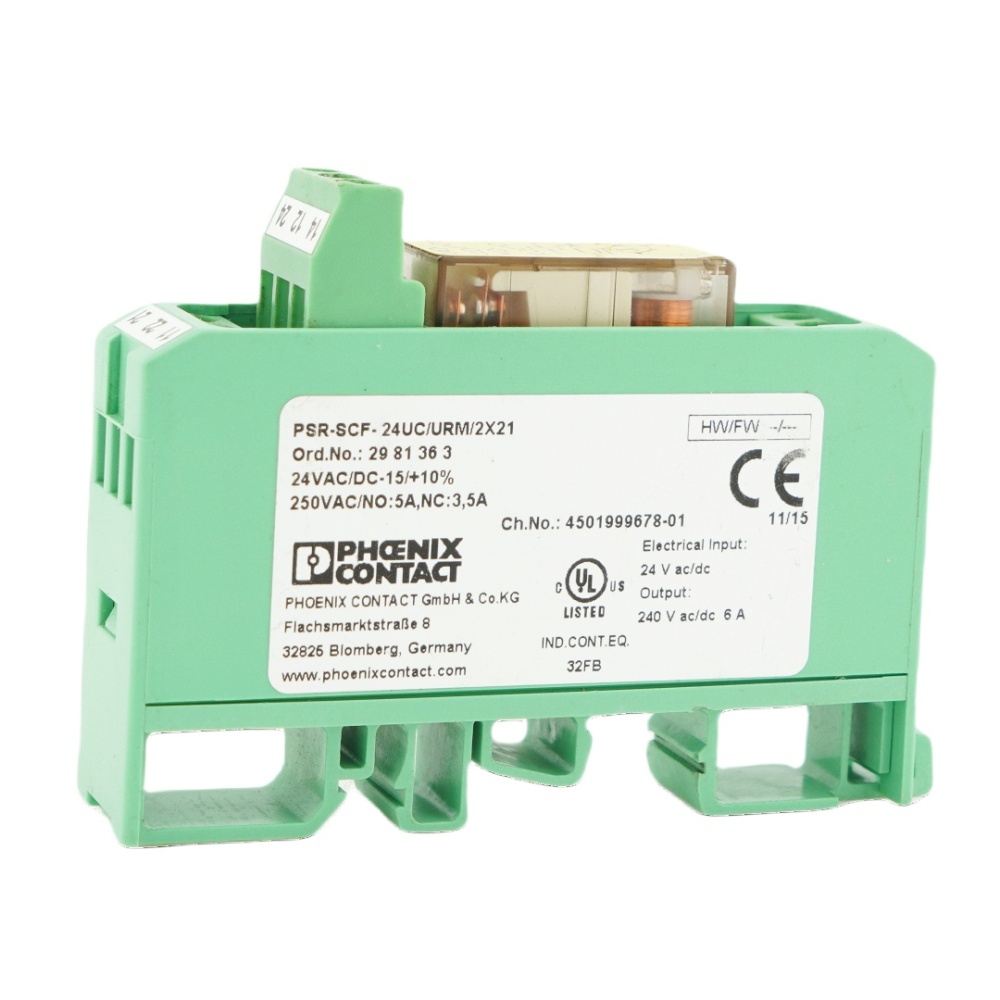 PHOENIX NO.2981363 Power Relay 240VDC 5A 250VAC