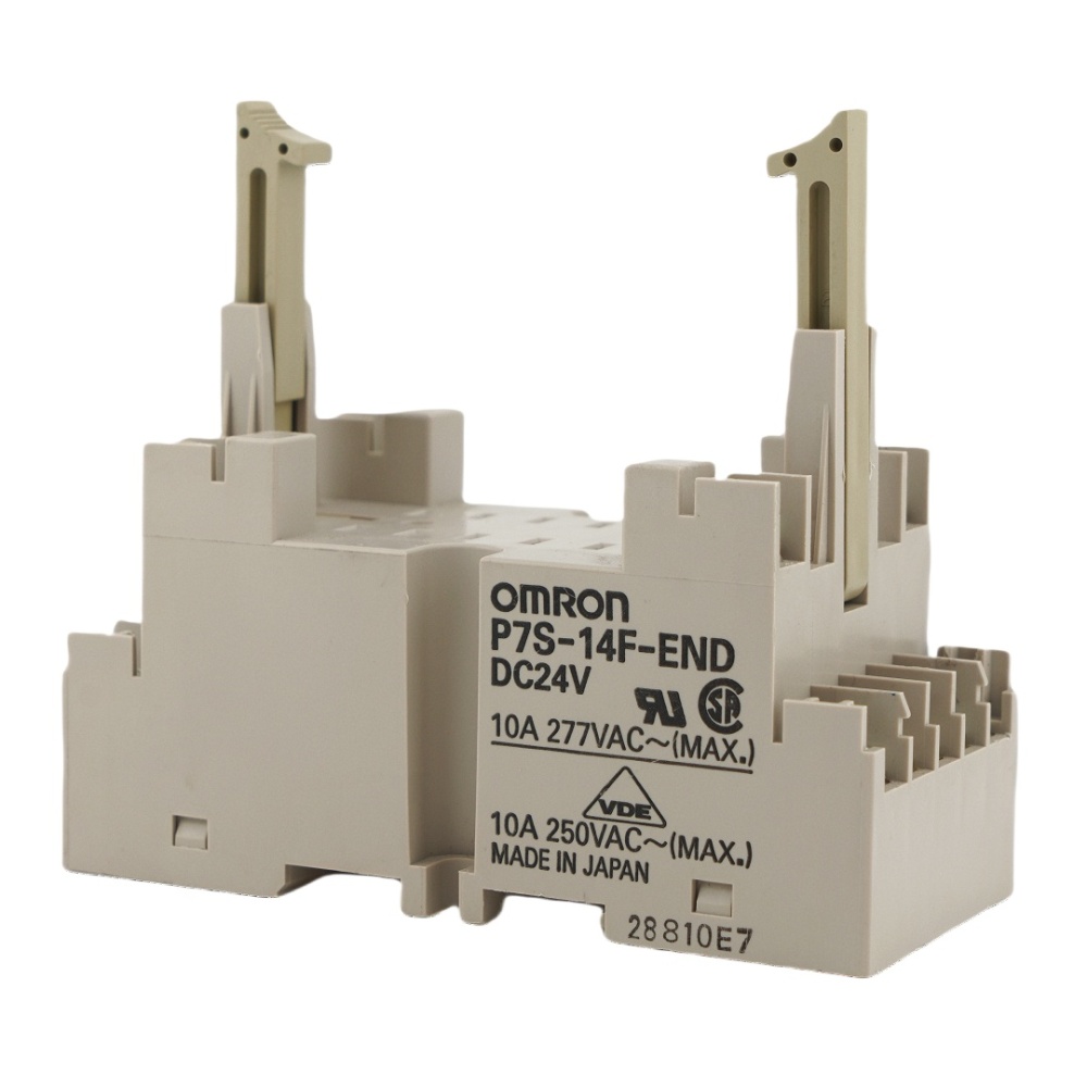 OMRON P7S-14F-END DC24V Relay Socket 10A 277VAC