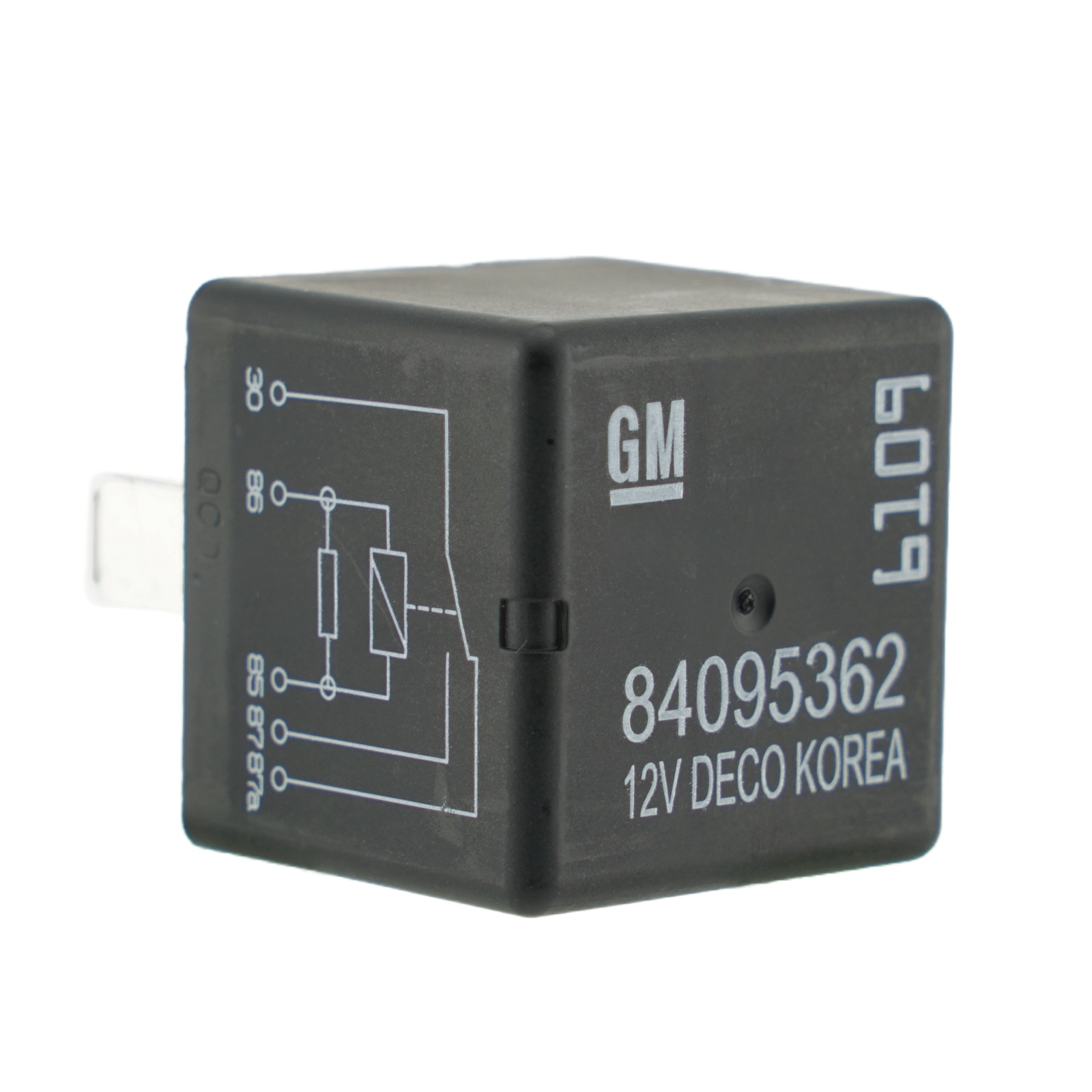 DECO 84095362 12V Ignition Relay 5Pins