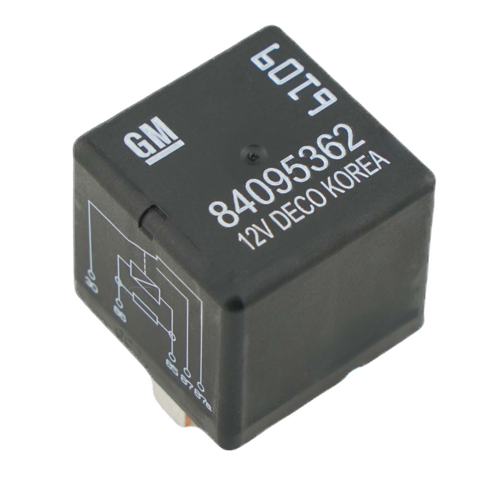 DECO 84095362 12V Ignition Relay 5Pins