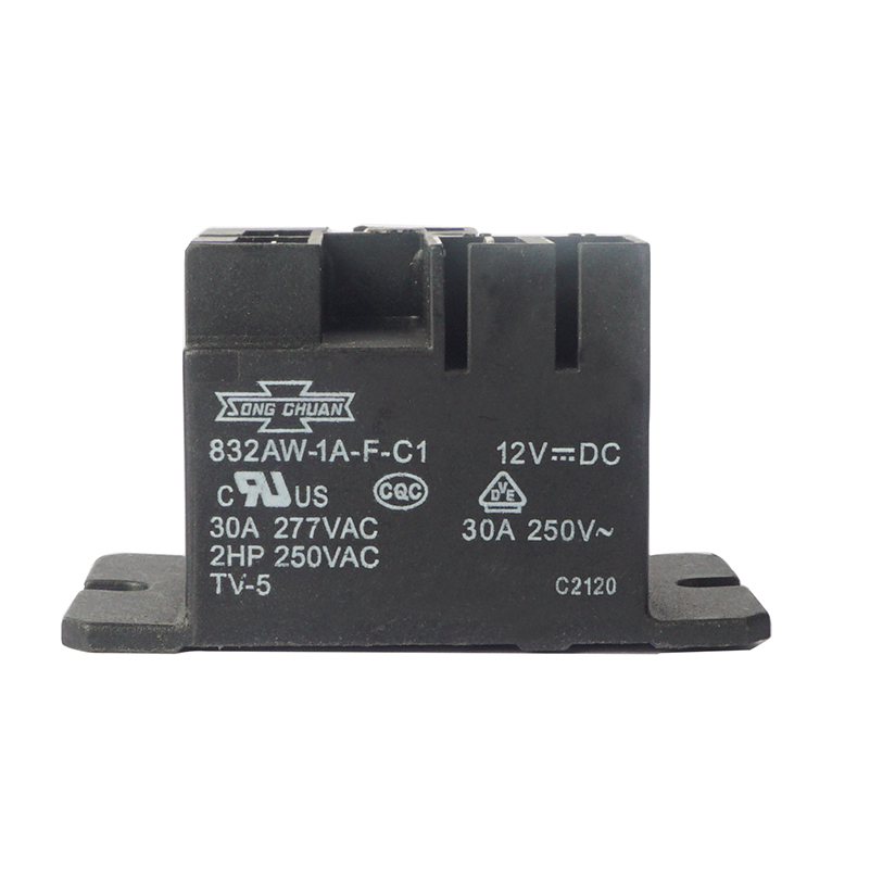 SONG CHUAN 832AW-1A-F-C1 12VDC Power Relay 30A 277VAC 4Pins