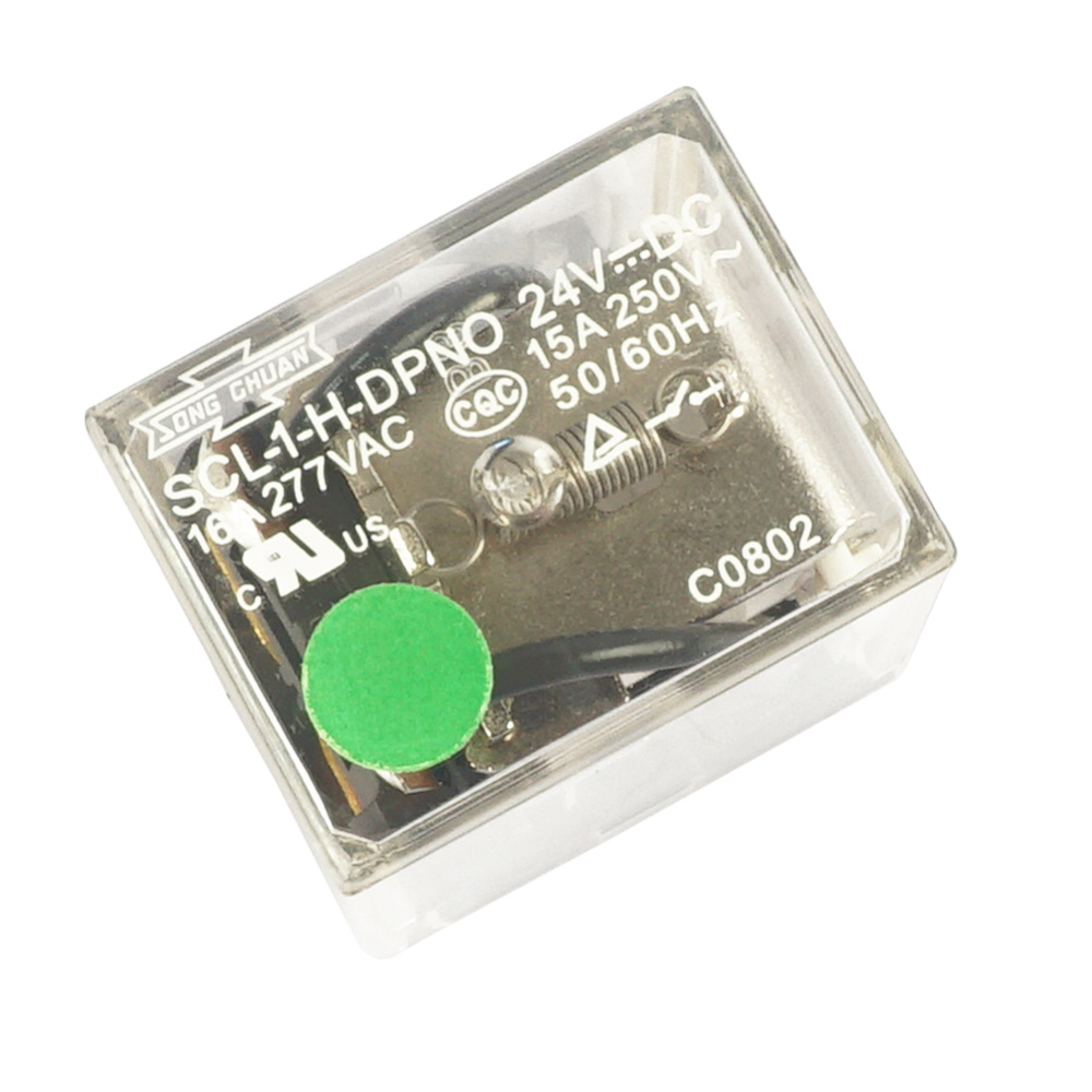 SCL-1-H-DPNO 24VDC Song Chuan Power Relay 16A 6Pins