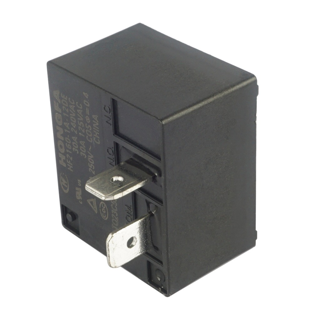 HF2160-1A-12DE HongFa Quick Connect High Power Relay 240VAC 4Pins