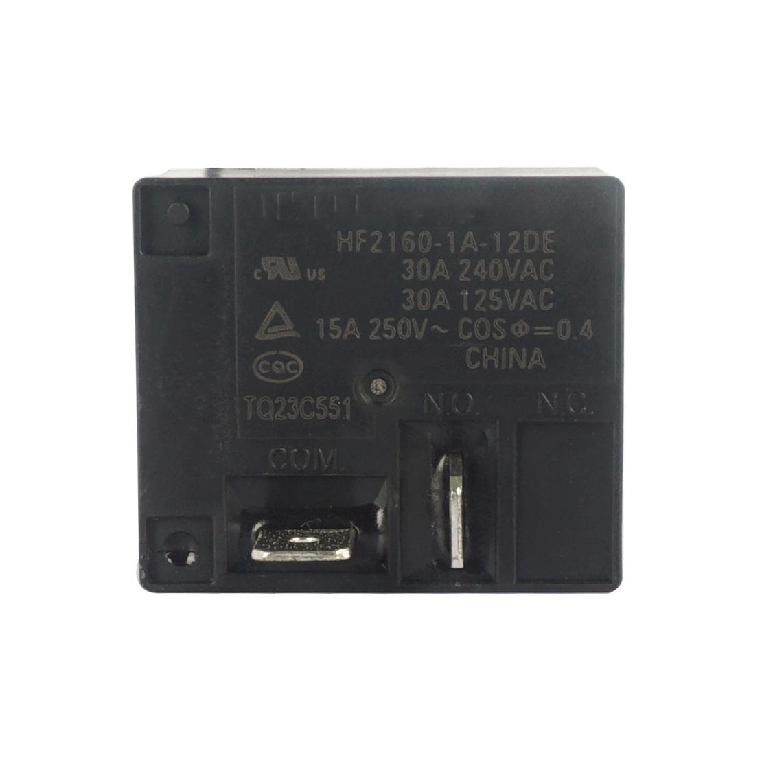 HF2160-1A-12DE HongFa Quick Connect High Power Relay 240VAC 4Pins