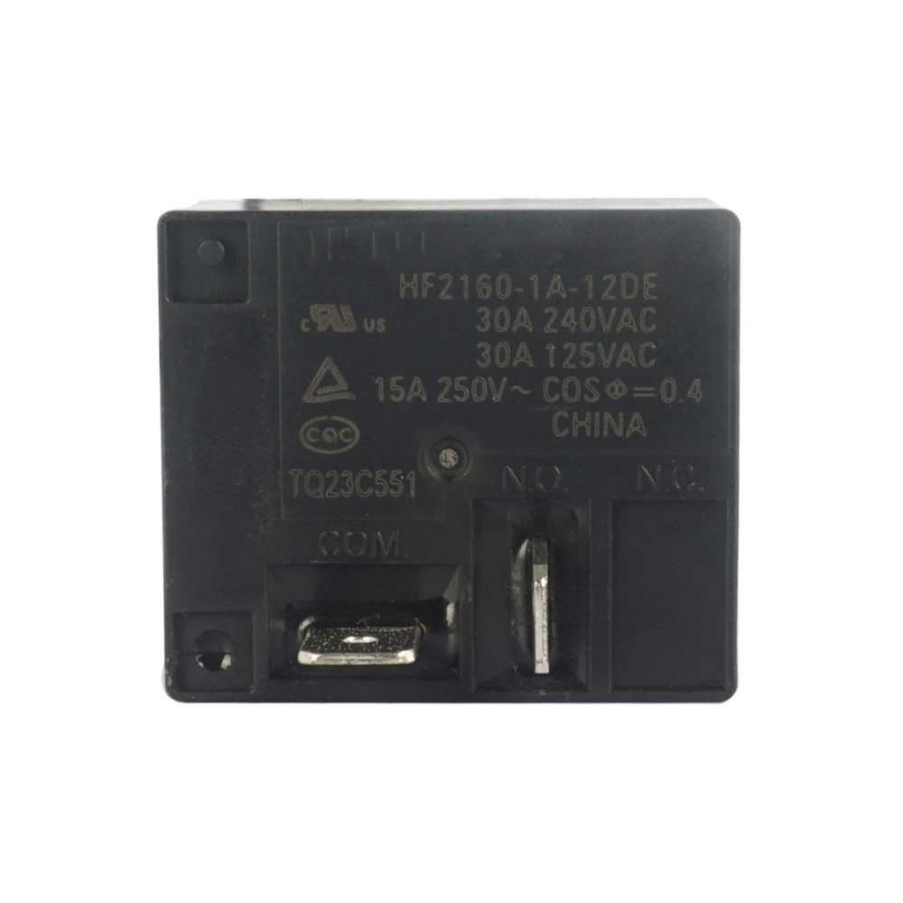 HF2160-1A-12DE HongFa Quick Connect High Power Relay 240VAC 4Pins