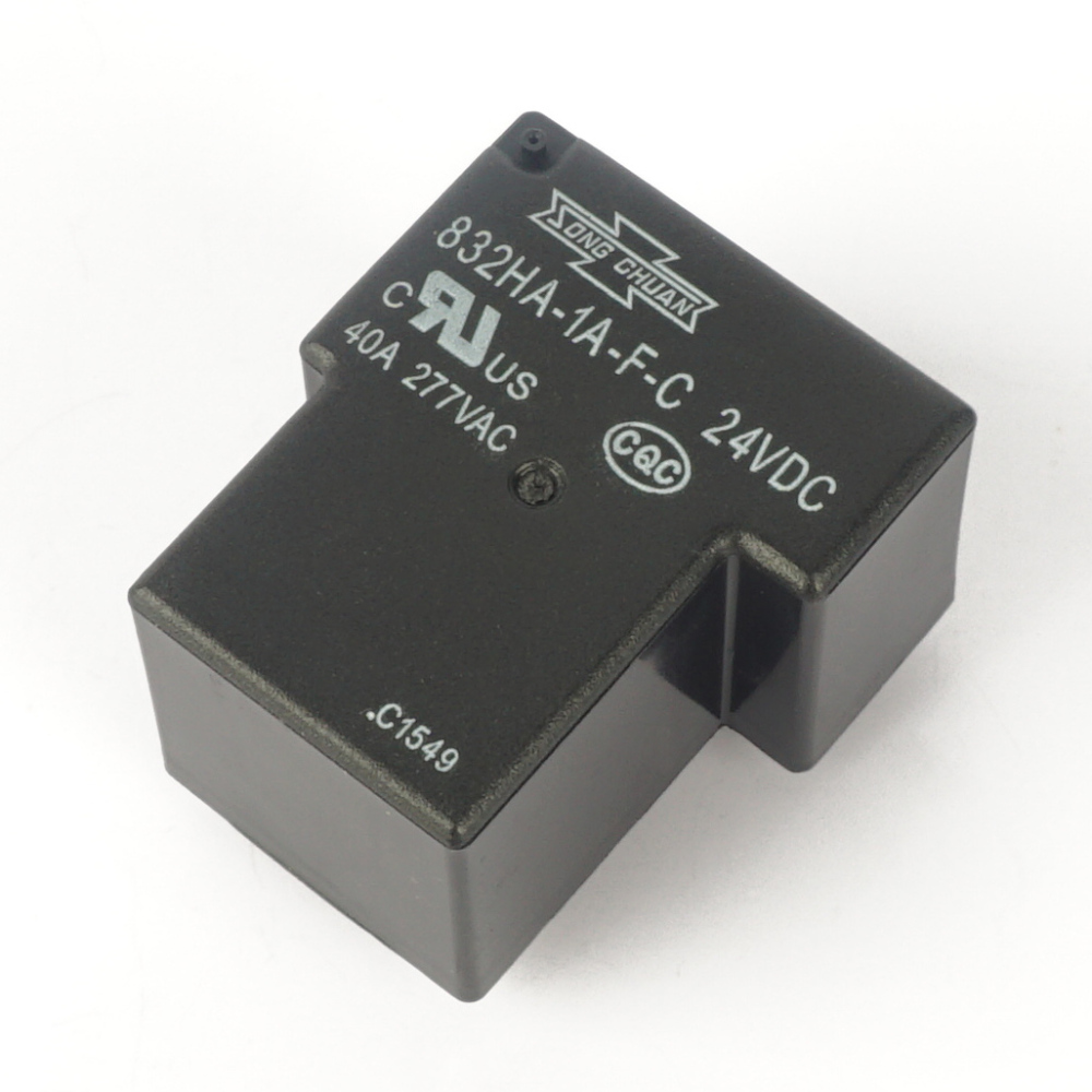 SONG CHUAN 832HA-1A-F-C 24VDC General Purpose Relays 40A 277VAC 4Pins