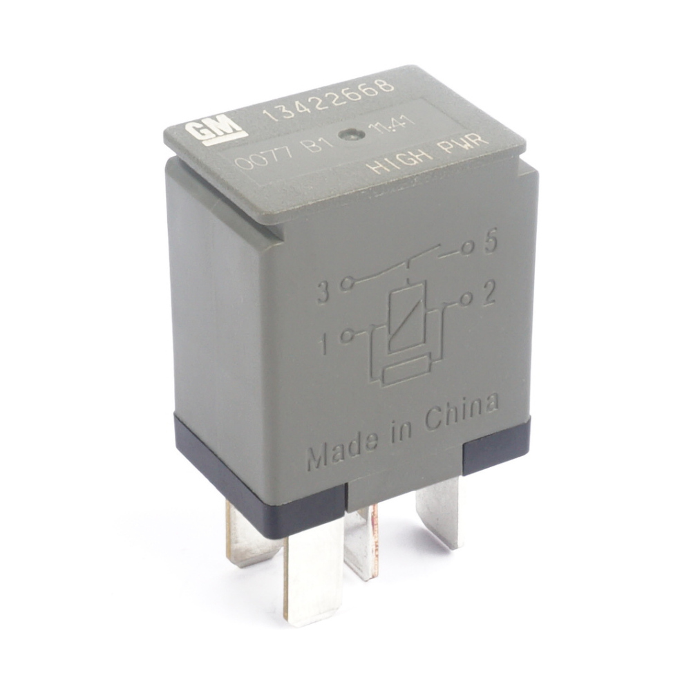 GM Relays 3-Pack 13422668 High Power 4-Terminal Multi-Use Relays 4Pins