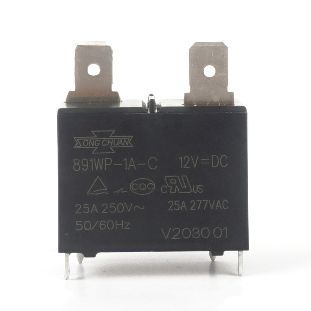 SONG CHUAN 891WP-1A-C 12VDC Power Relay 25A 277VAC 4Pins