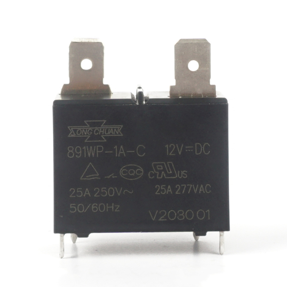 SONG CHUAN 891WP-1A-C 12VDC Power Relay 25A 277VAC 4Pins