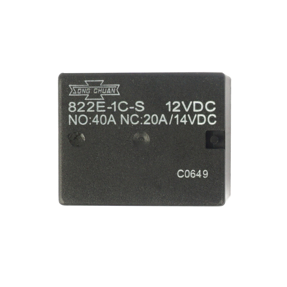 SONG CHUAN 822E-1C-S-12VDC Electromechanical Relay 7Pins