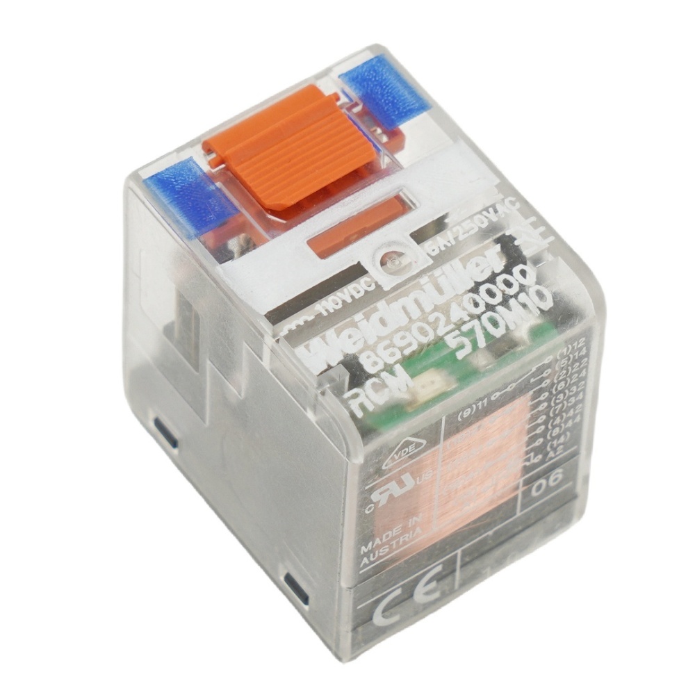 Weidmüller 8690240000 Power Relays 110VDC 6A 250VAC 14Pins