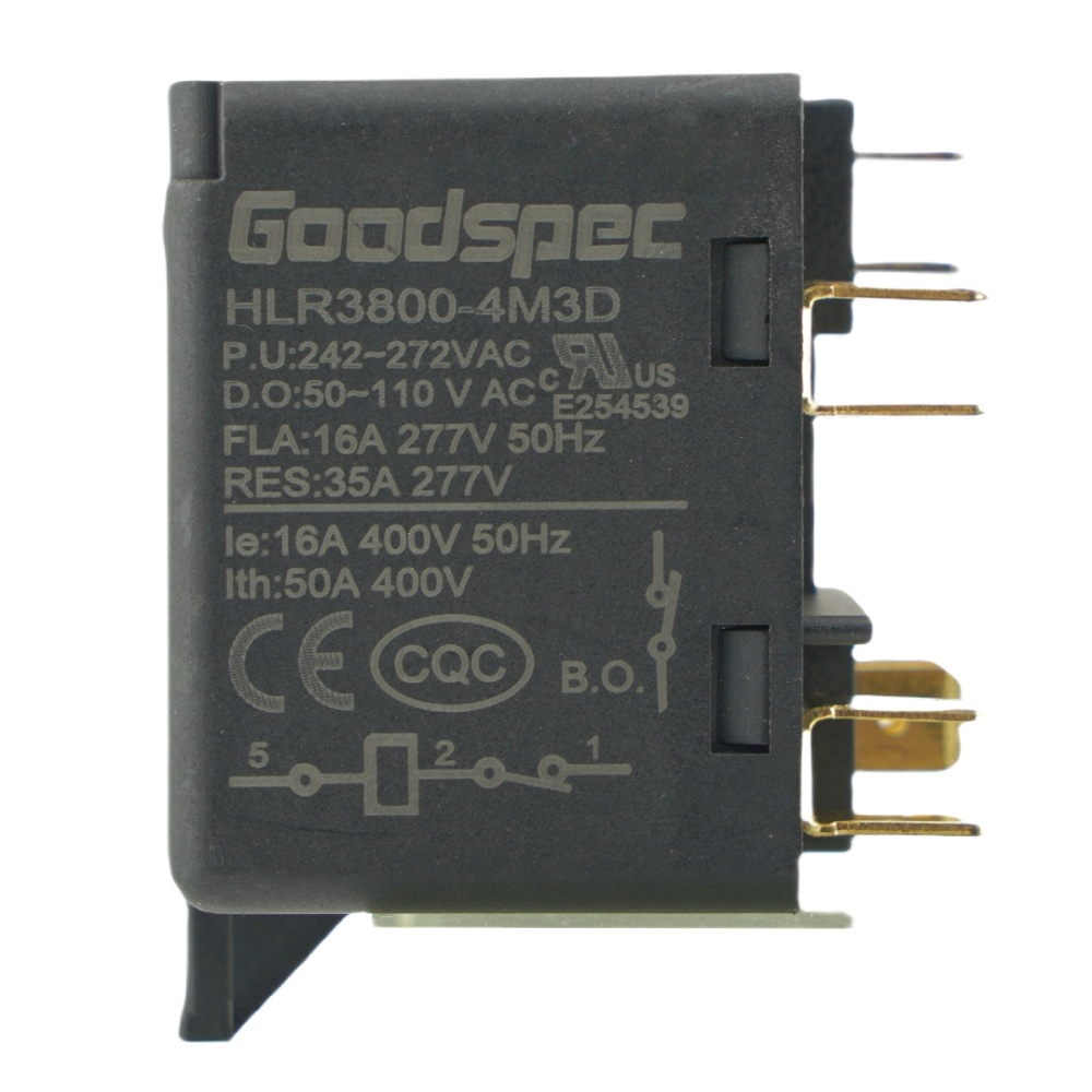 Goodspec HLR3800-4M3D Start Relay Single-Phase Motor Compressor