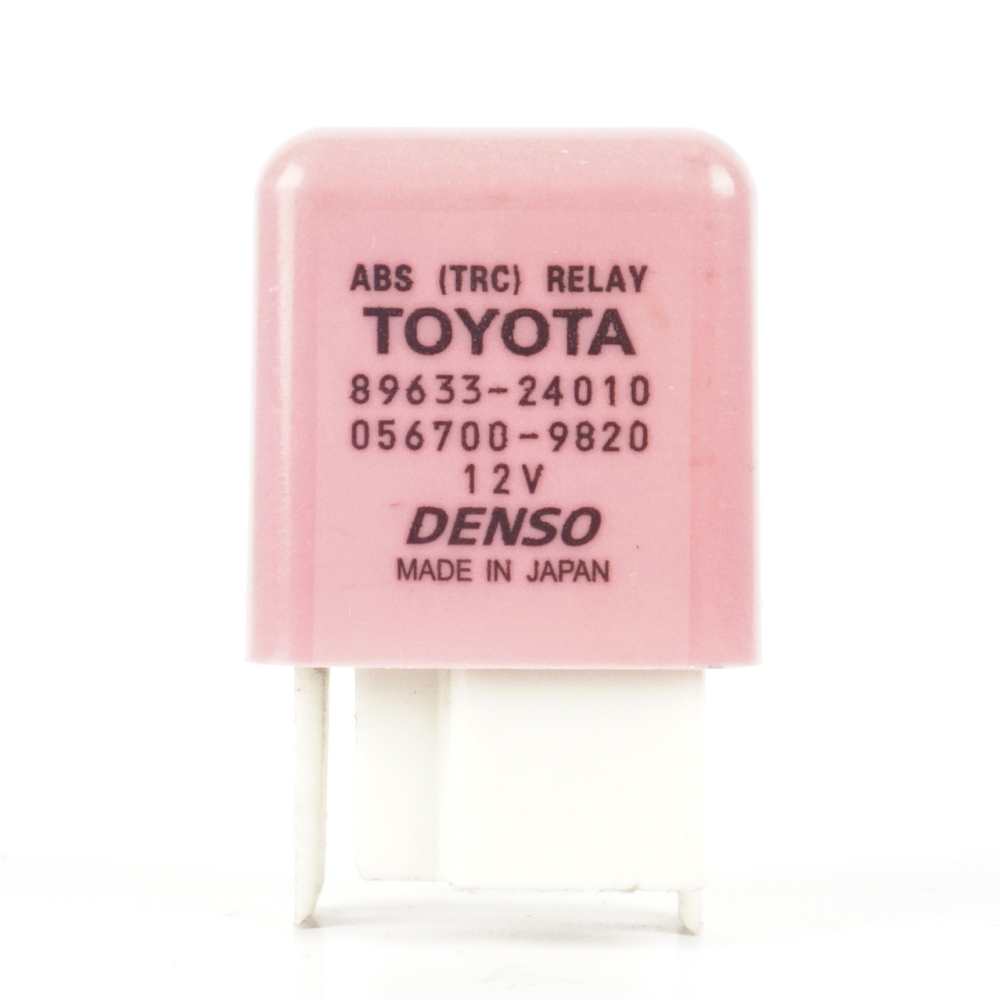 DENSO 89633-24010 056700-9820 12VDC Automobile Relays 4Pins ABS TRC