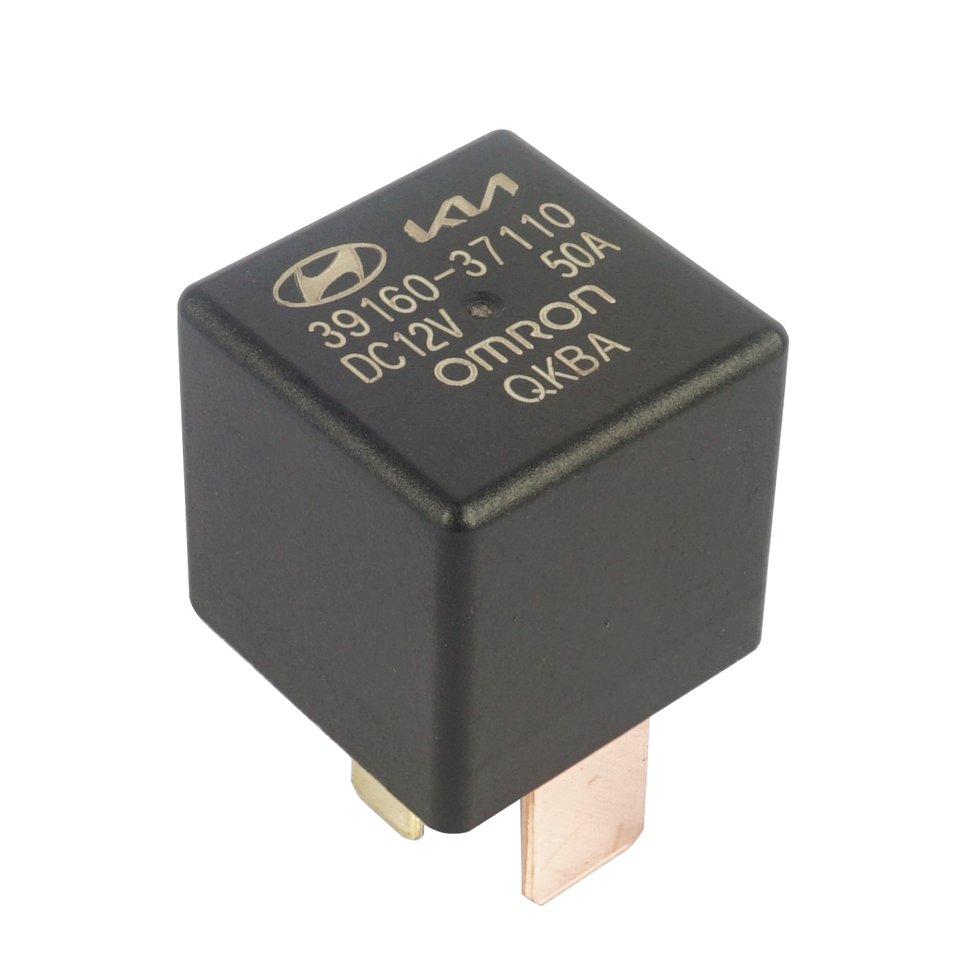 Hyundai Genuine OE 4-Pin Relay – 39160-37110, DC12V 50A, Omron, 2000-2016 Multi-Use