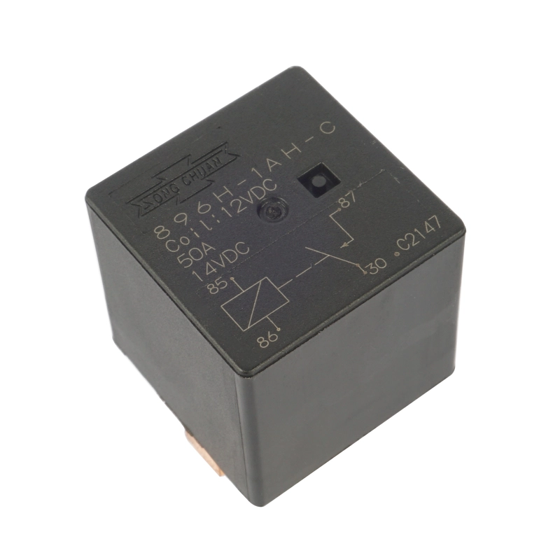 Rel&egrave; Di Alimentazione Song Chuan 896H-1AH-C 12VDC 50A &ndash; 4 Pin &ndash; Nuovo In Ottime Condizioni