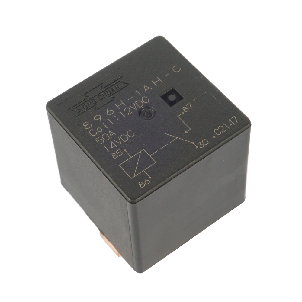 SONG CHUAN 896H-1AH-C 12VDC Power Relay 50A 4Pins