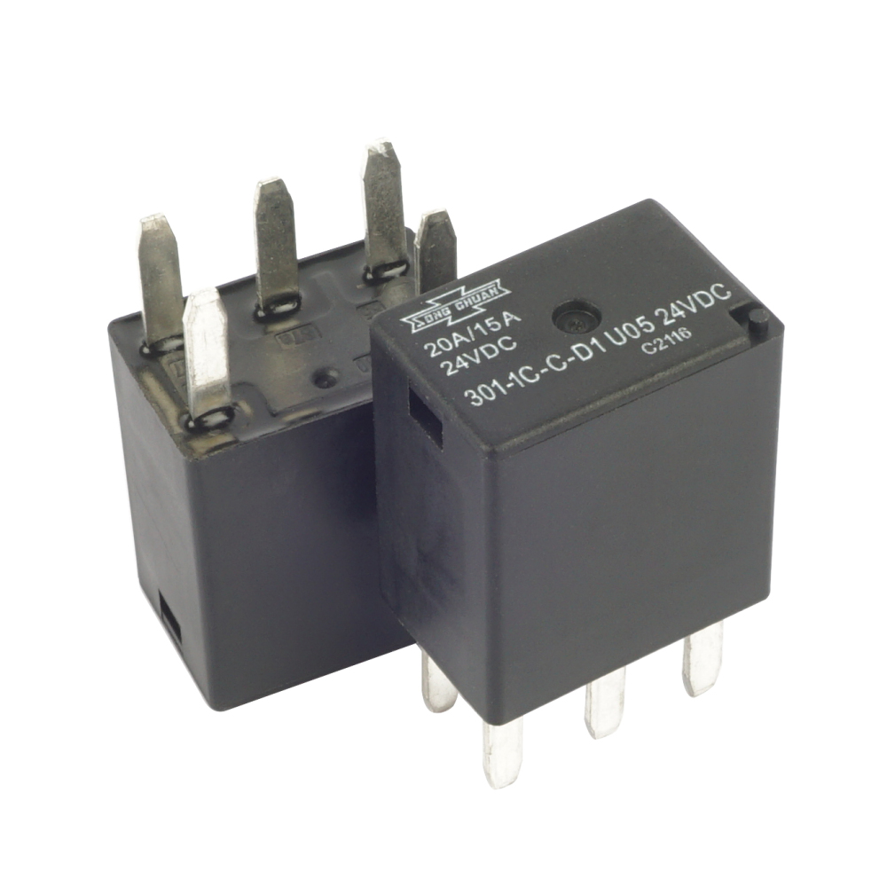 SONG CHUAN 301-1C-C-D1 U05 24VDC Power Relay 5Pins