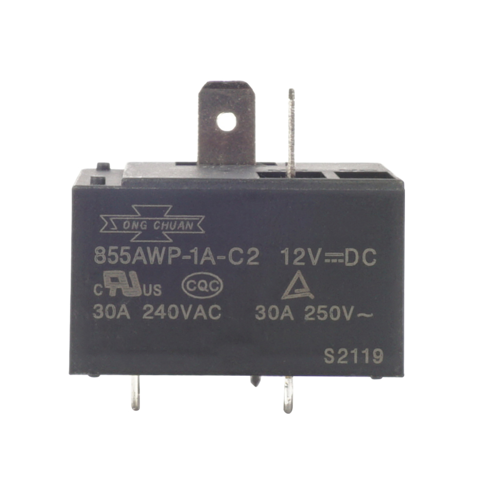 SONG CHUAN 855AWP-1A-C2 12VDC 30A Air Conditioning Relay 4Pins