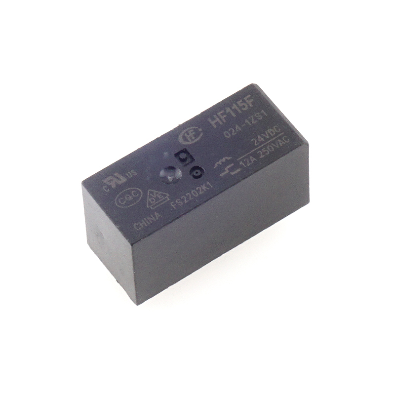 HF115F-024-1ZS1 HongFa Power Relay 24VDC 12A 250VAC 5Pins