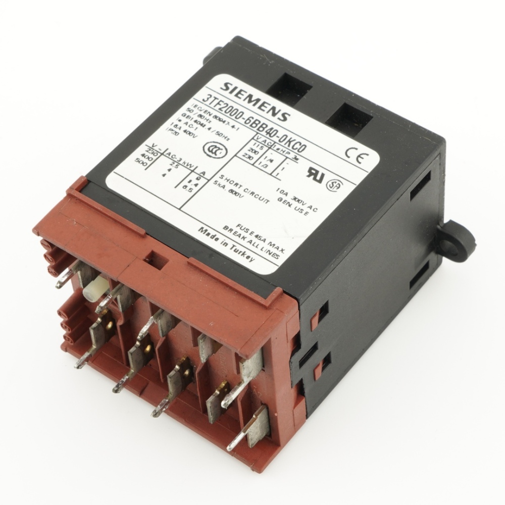 SIEMENS 3TF2000-6BB40-0KC0 Contactor 8Pins