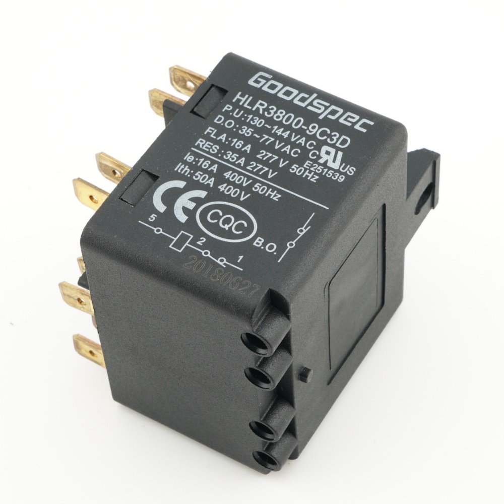 GOODSPEC HLR3800-9C3D 35-77VAC 50A Air-conditioning compressor Relay 5Pins