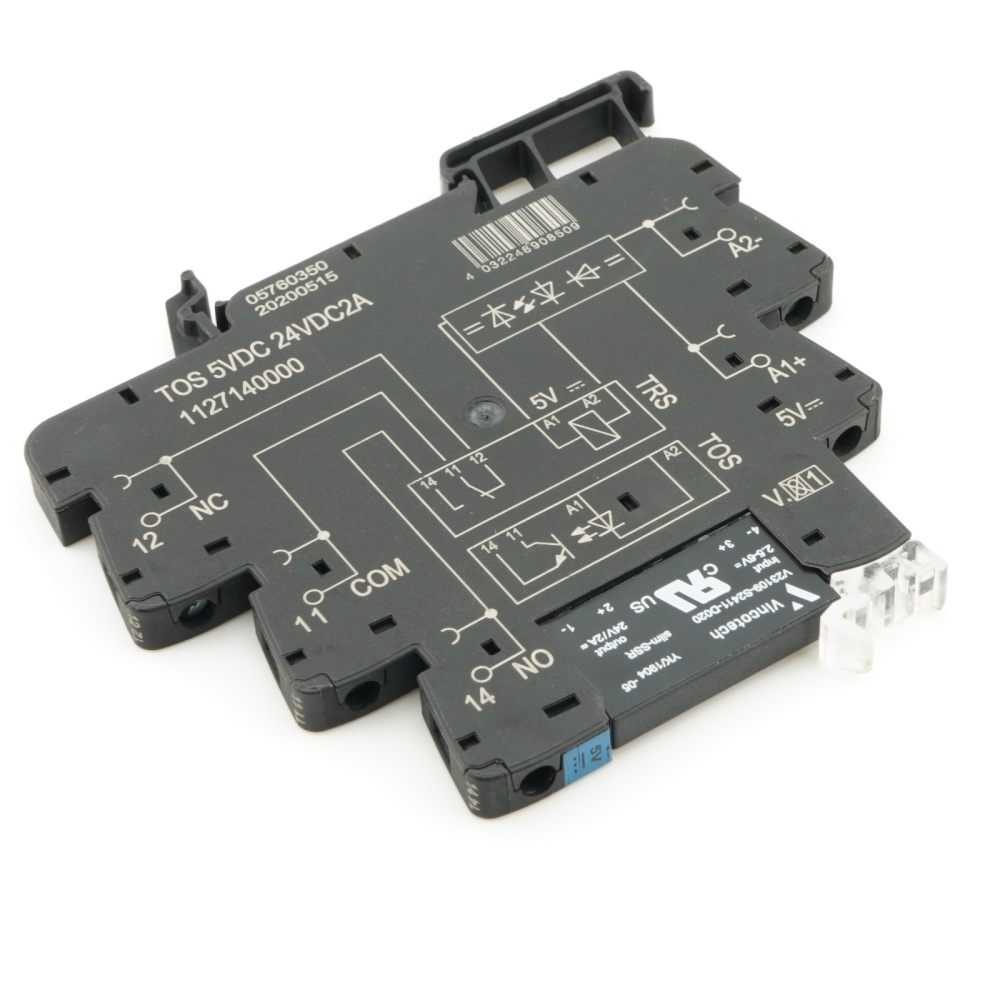 weidmuller 1127140000 Relay Module with V23109-S2411-D020 Power Relay