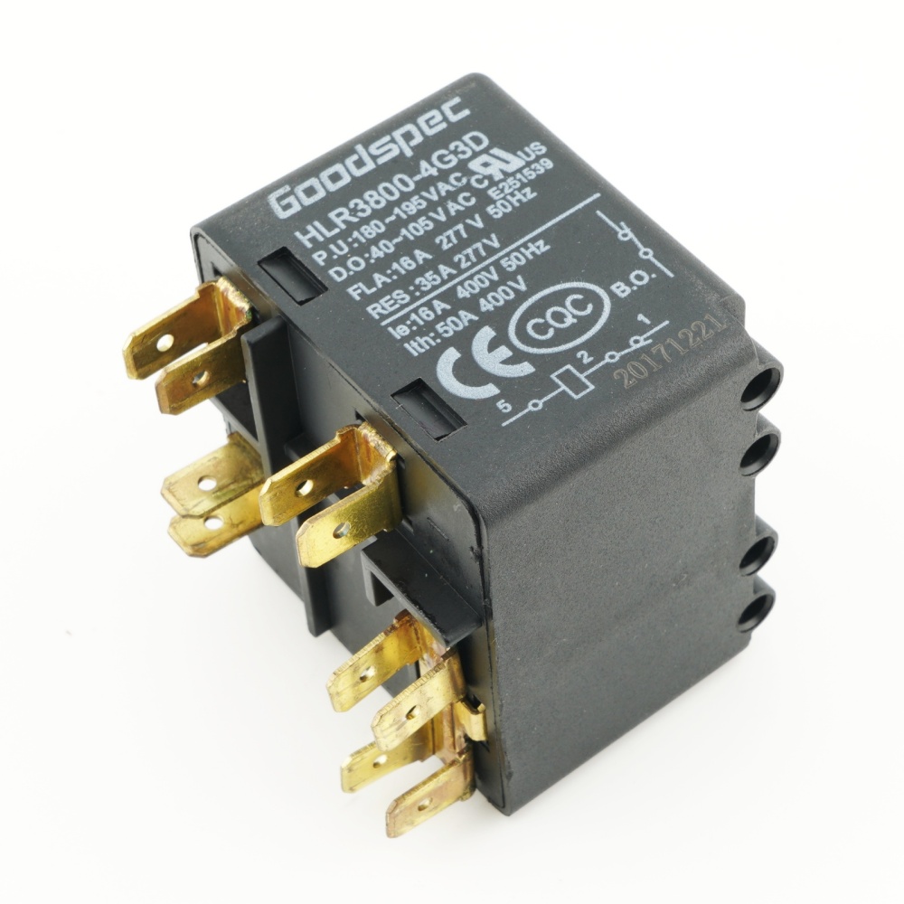 GOODSPEC HLR3800-4G3D 40-105VAC 50A Air-conditioning compressor Relay 5Pins