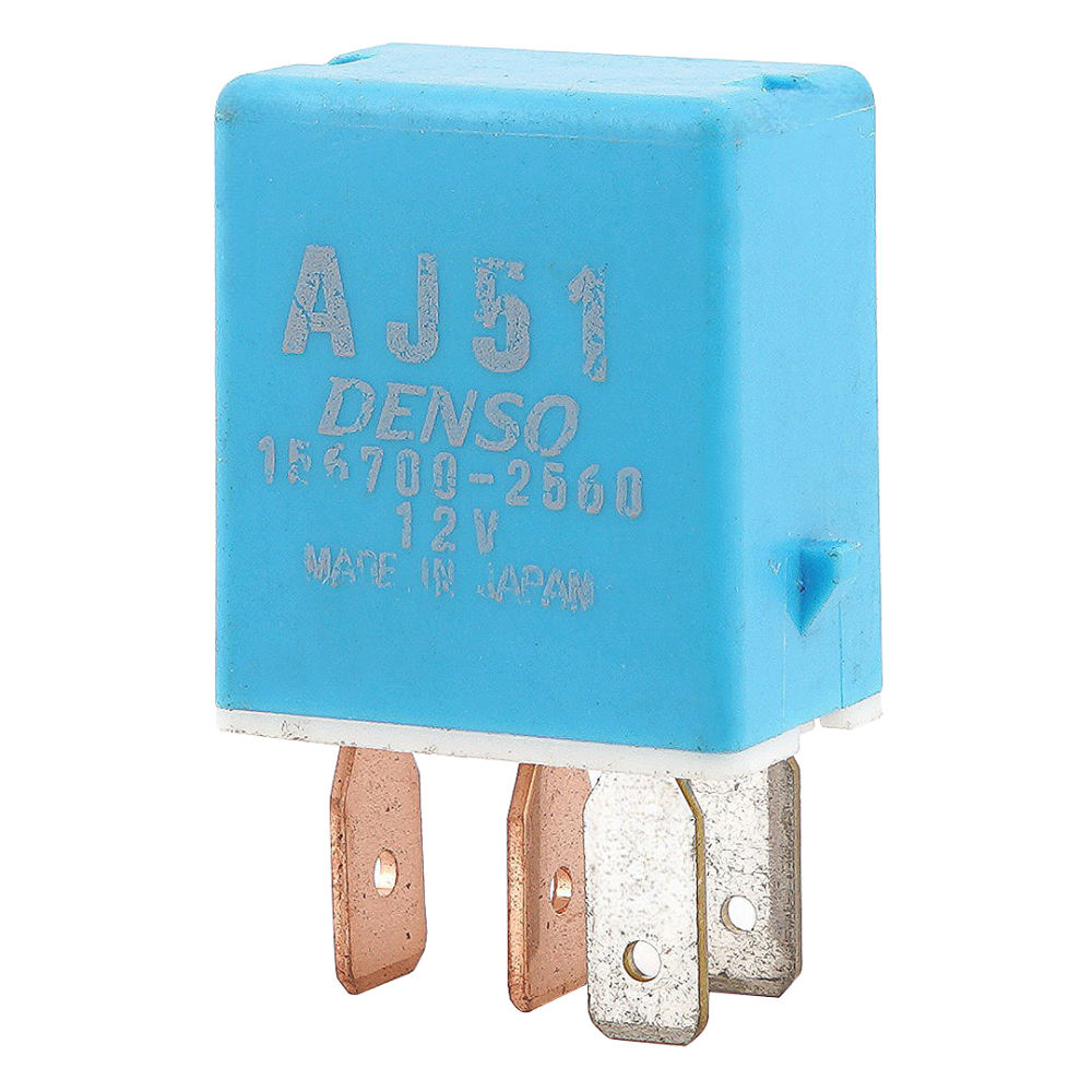 DENSO 156700-2560 Relay For 2004 MAZDA RX8 2.6 PETROL 4-Pin 12V