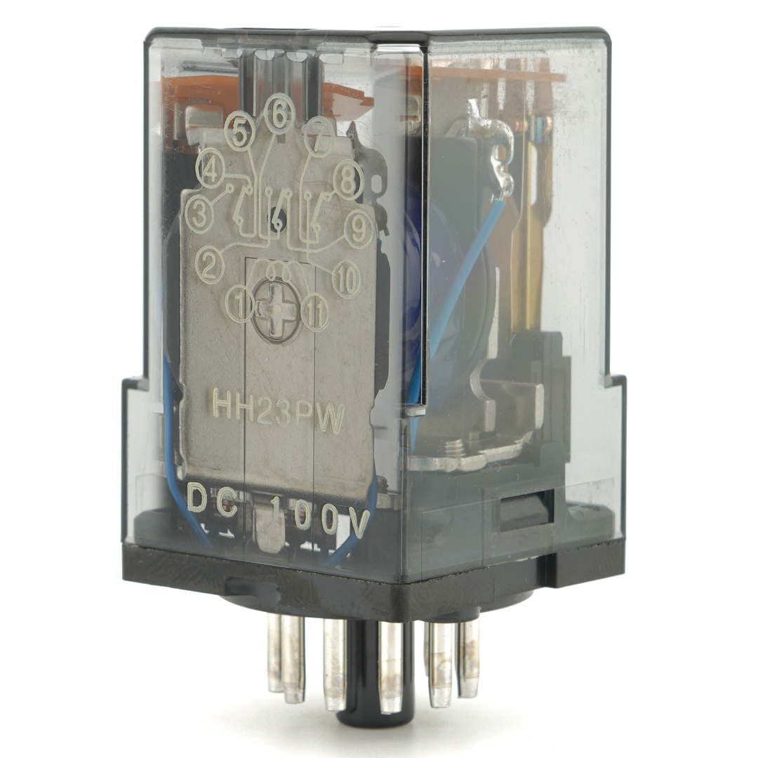 Fuji Electric HH23PW DC24V General Purpose Relay 11Pins Socket 24VDC