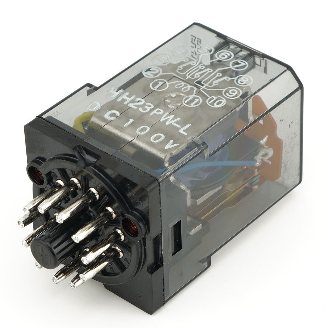 Fuji Electric HH23PW-L DC24V General Purpose Relay 11Pins Socket 24VDC