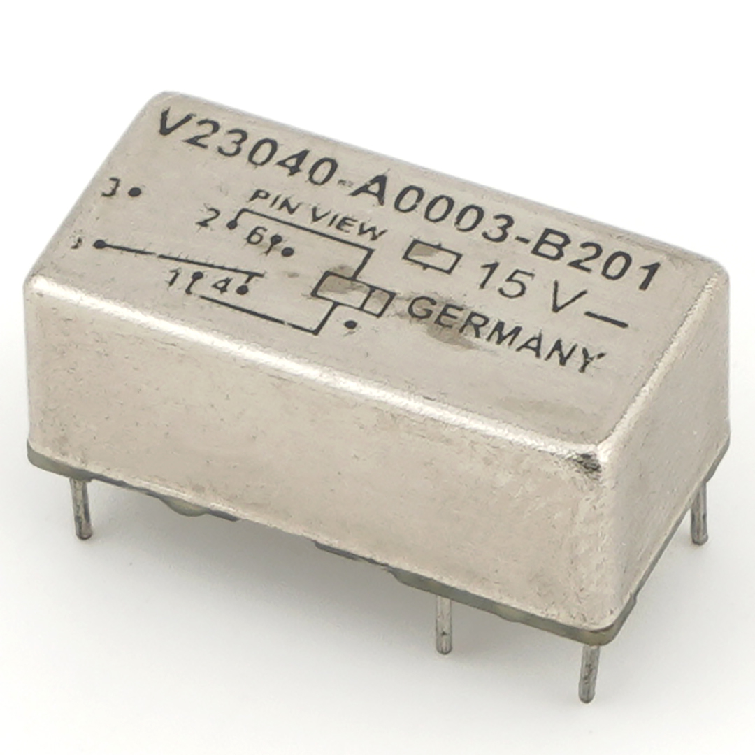 SIEMENS V23040-A0003-B201 Signal Relay 15VDC 6Pin
