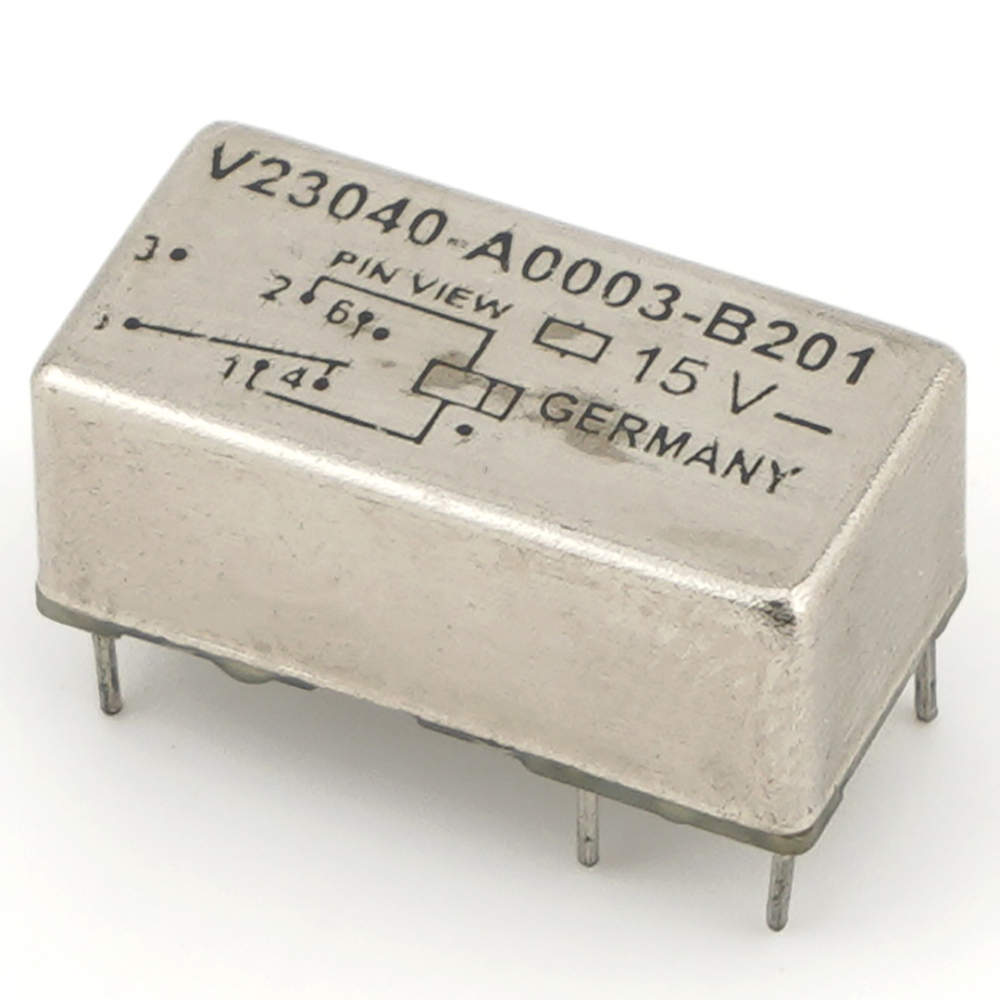 SIEMENS V23040-A0003-B201 Signal Relay 15VDC 6Pin