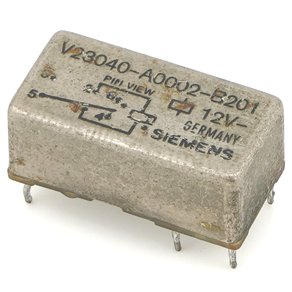 SIEMENS V23040-A0002-B201 Signal Relay 12VDC 6Pin