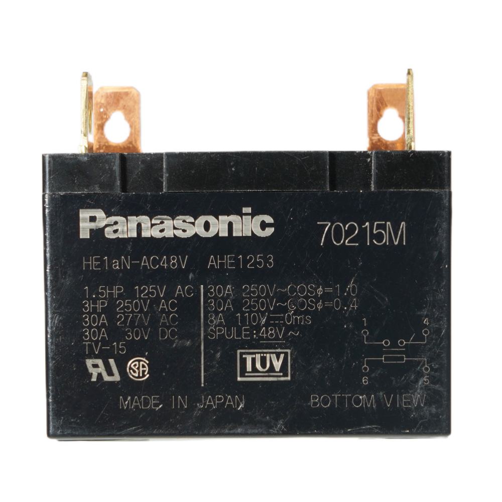 Panasonic HE1AN-AC48V AHE1253 Power Relays 48VAC