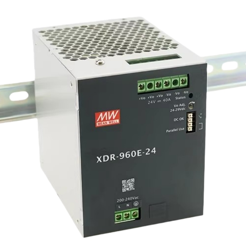 MEAN WELL XDR-960E-24 AC/DC DIN RAIL POWER SUPPLY 24V 960W 40A