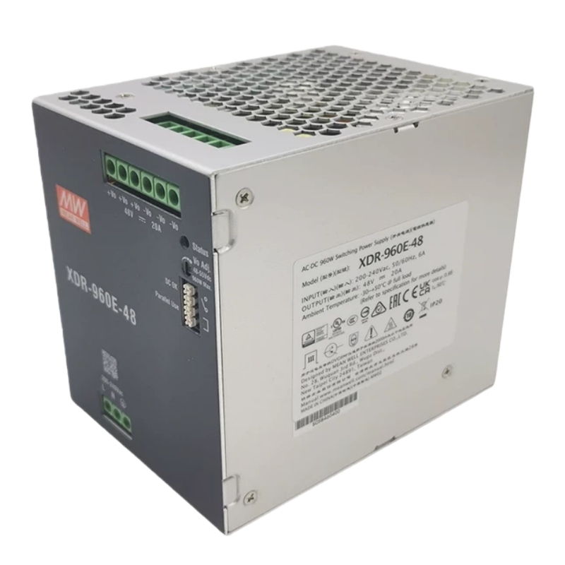MEAN WELL XDR-960E-48 AC/DC DIN RAIL POWER SUPPLY 48V 960W 20A