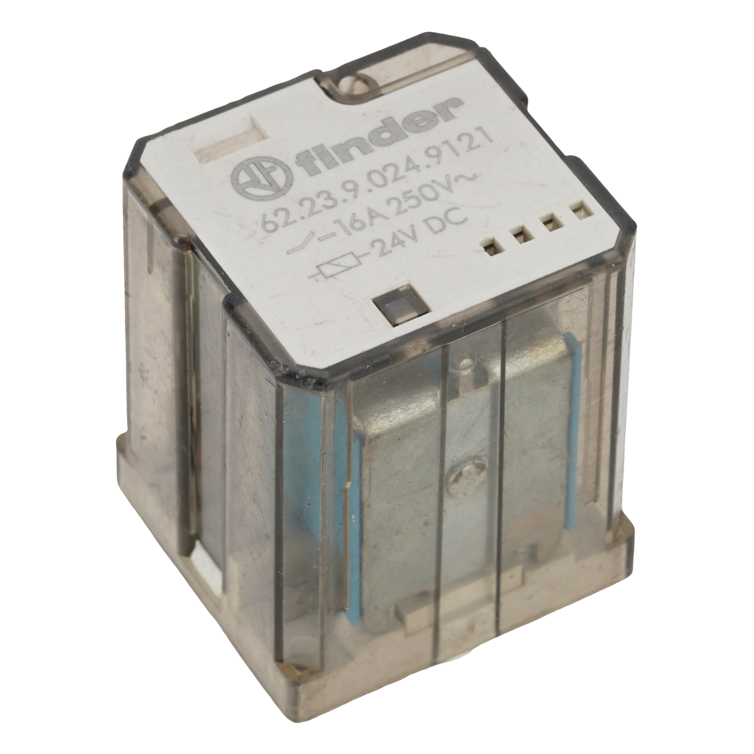 FINDER 62.23.9.024.9121 Power Relay 24VDC 16A 250V AC 8Pins