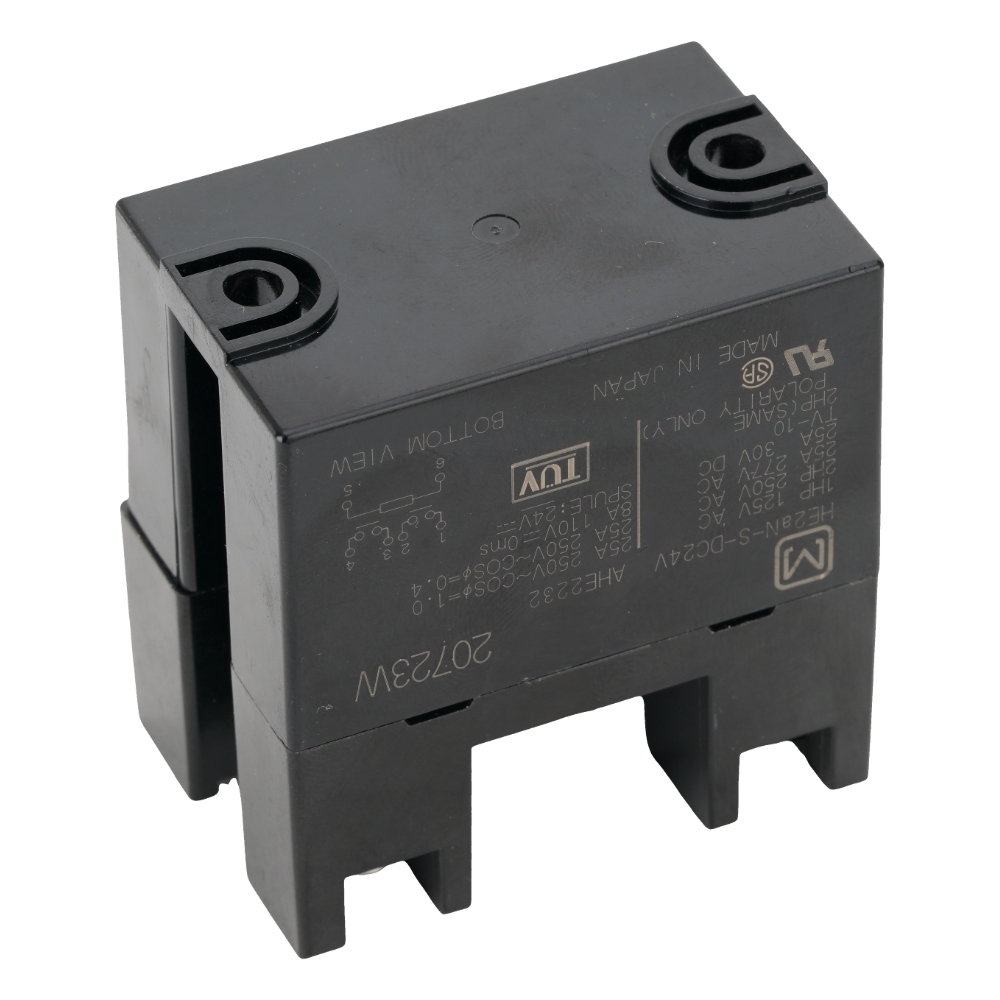 Panasonic HE2aN-S-DC24V General Purpose Relay DPST-NO (2 Form A) 24VDC Coil Chassis Mount