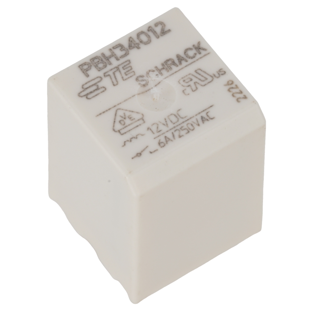 TE PBH34012 Power Relay 12VDC 6A 250VAC 4Pins
