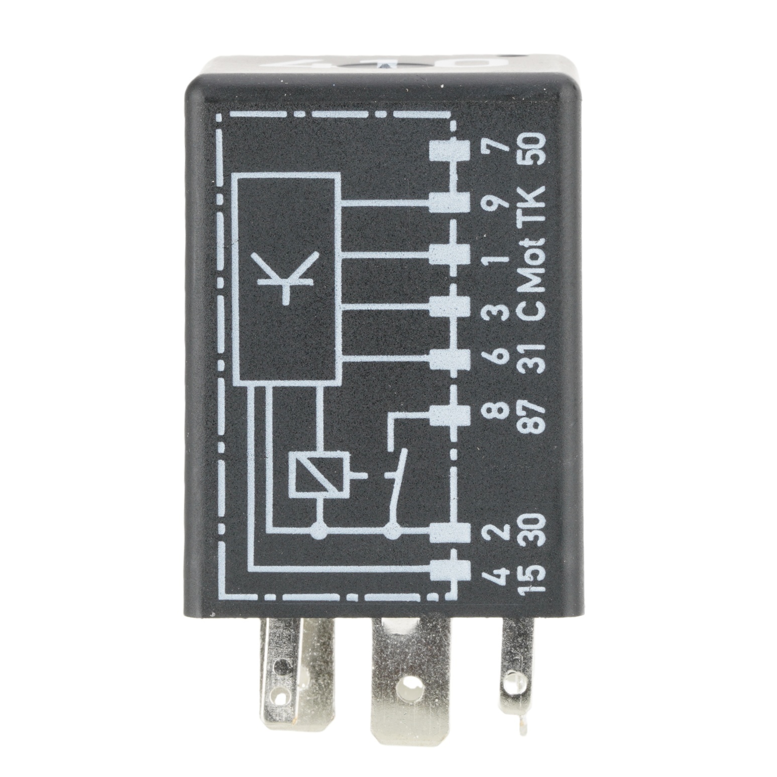 VW 6N0906383B Fuel Pump Relay 12V 40A  for Volkswagen Audi 8Pins