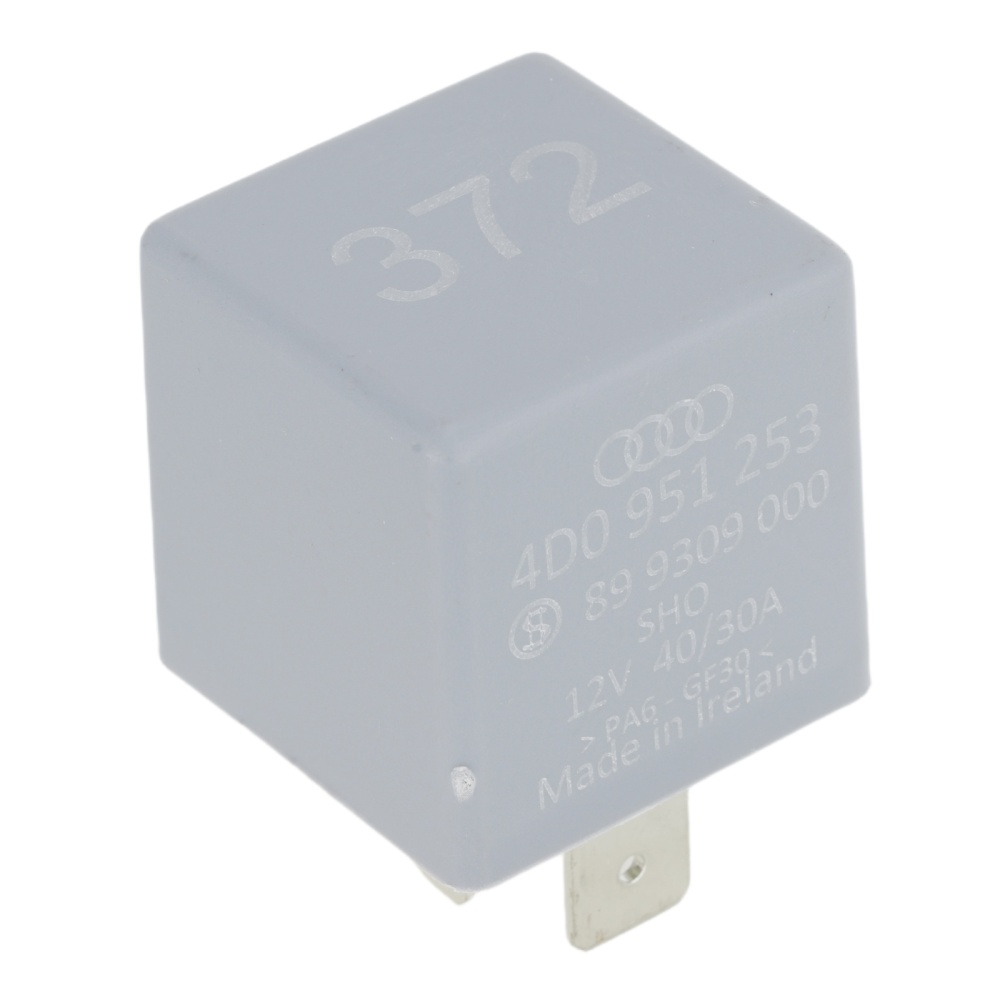 Genuine 4D0951253 Fuel Pump Relay 12V 40/30A  5Pins for Audi Volkswagen