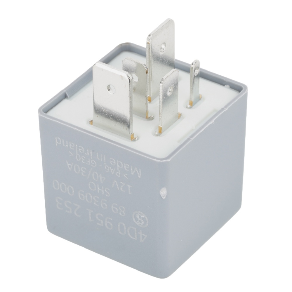 Genuine 4D0951253 Fuel Pump Relay 12V 40/30A  5Pins for Audi Volkswagen