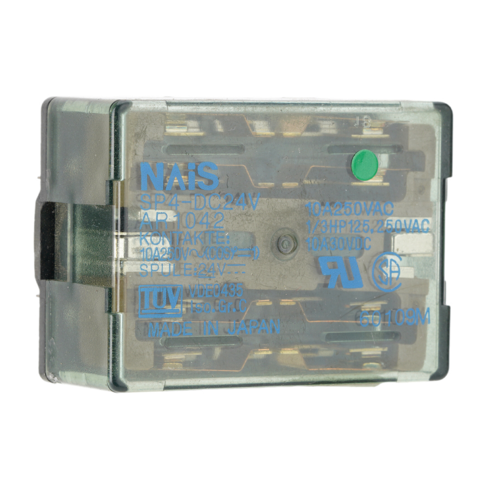 Panasonic SP4-DC24V-u General Purpose Relay 4PDT (4 Form C) 10A 24VDC Coil Socketable 14Pins