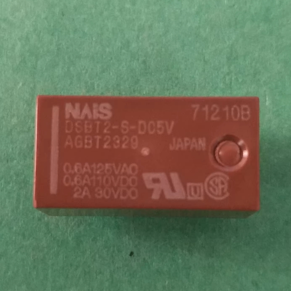 NAIS DSBT2-S-DC5V General Purpose Relay DPDT Through Hole