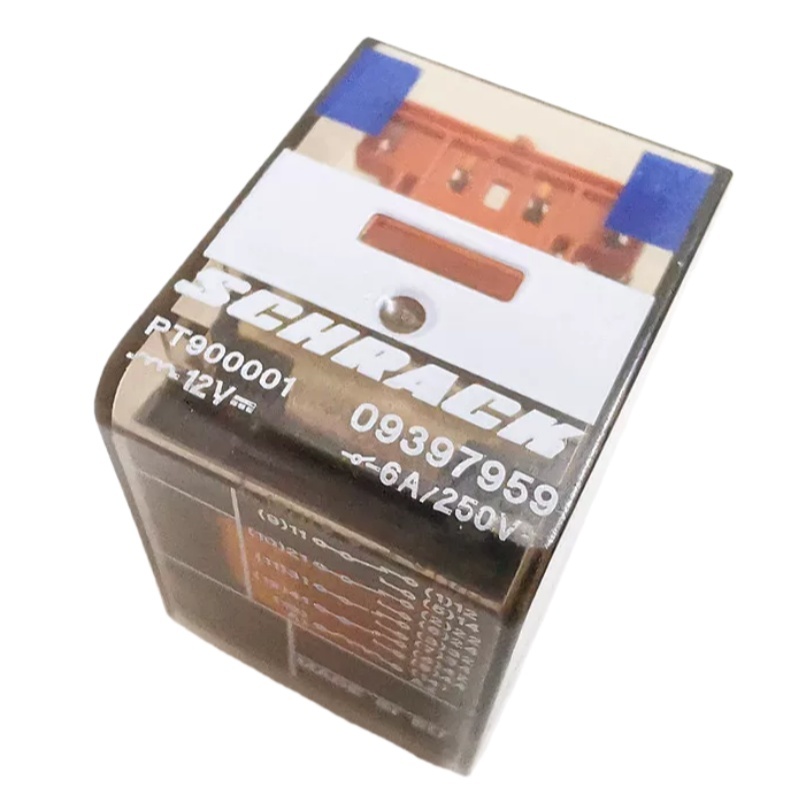 SCHRACK PT900001 Power Relay 12VDC 14Pins 6A 250V