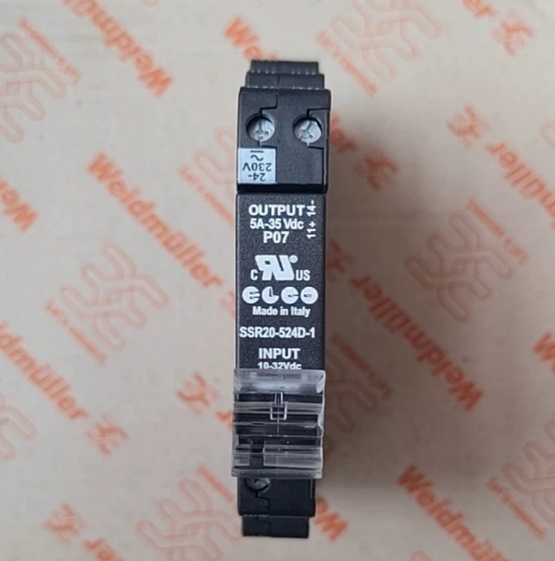 Weidmuller 2662990000 Solid State Relays - SSRs TOS 24-230VUC 24VDC5A ED2