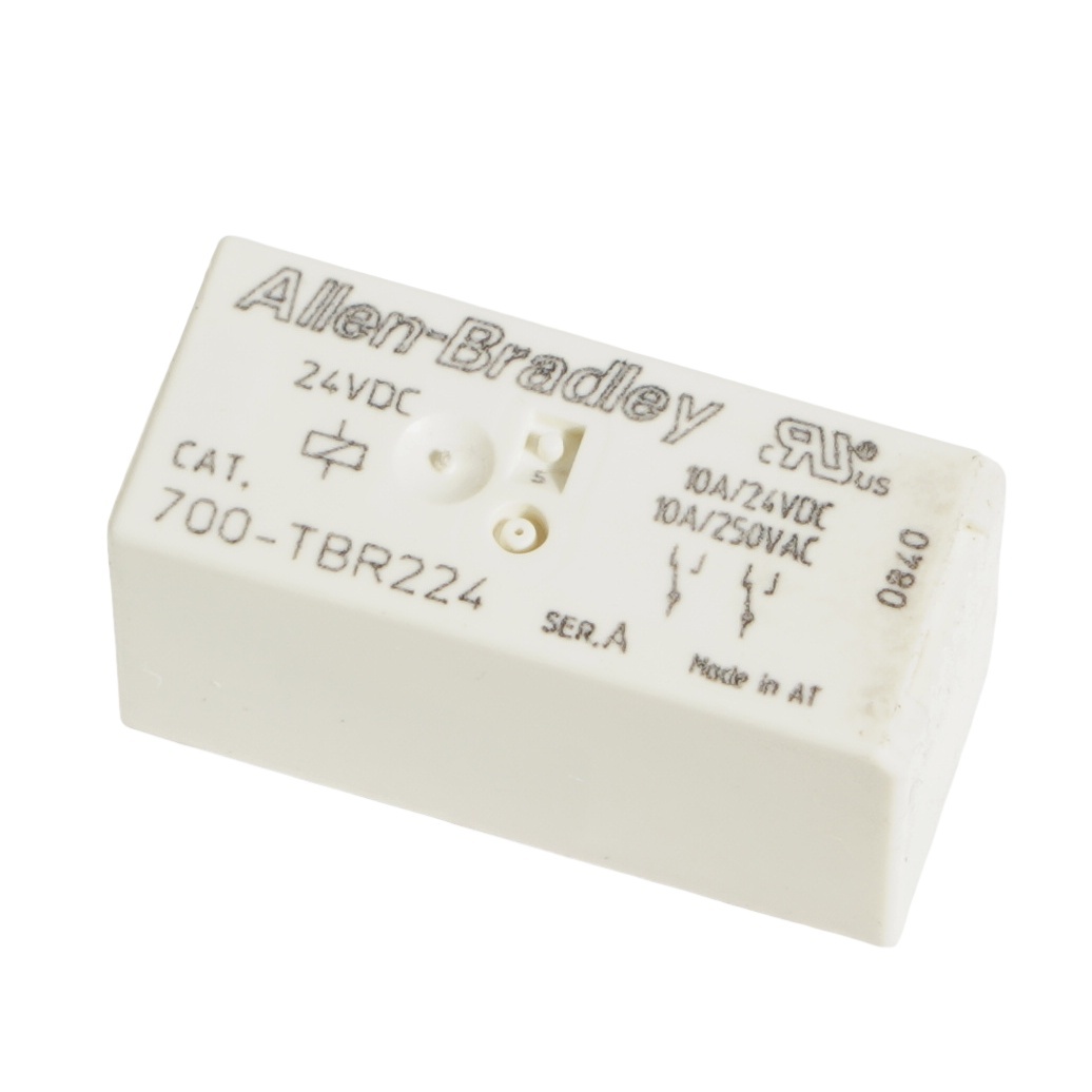 Allen-Bradley CAT700-TBR224 Power Relay 24VDC 10A 8Pins