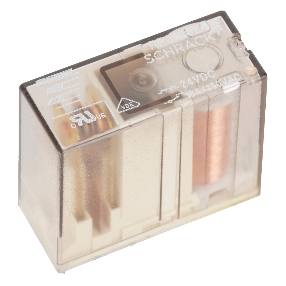 TE Connectivity RP310024 General Purpose Relay SPDT 24VDC Coil Through Hole 8Pins