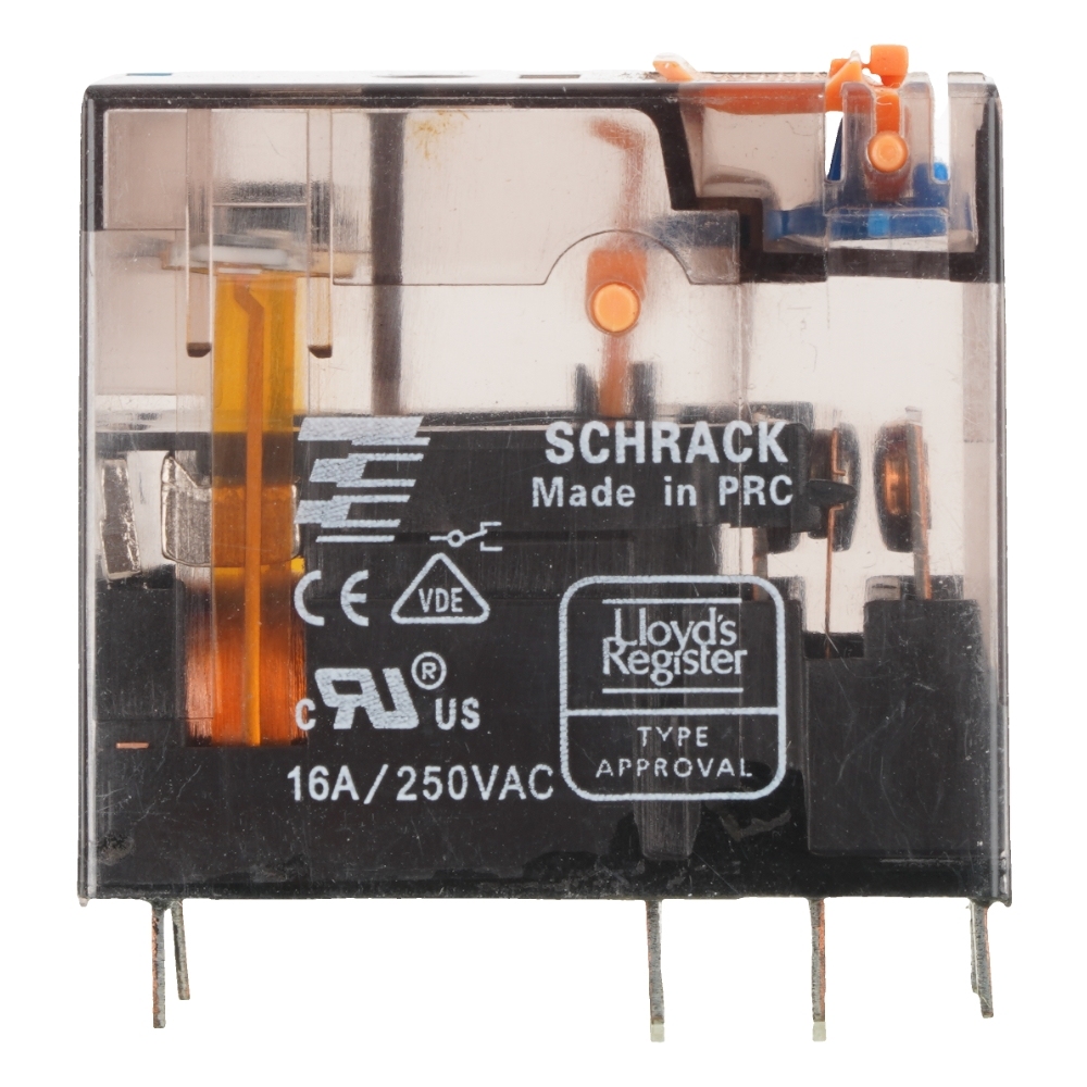 TE Connectivity XT374LC4 16A 250VAC General Purpose Relay SPDT 24VDC Coil Socketable
